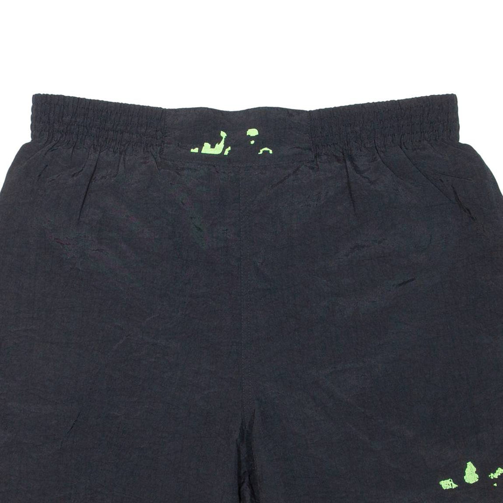 ADIDAS Mens Sports Shorts Black 90s XL W38