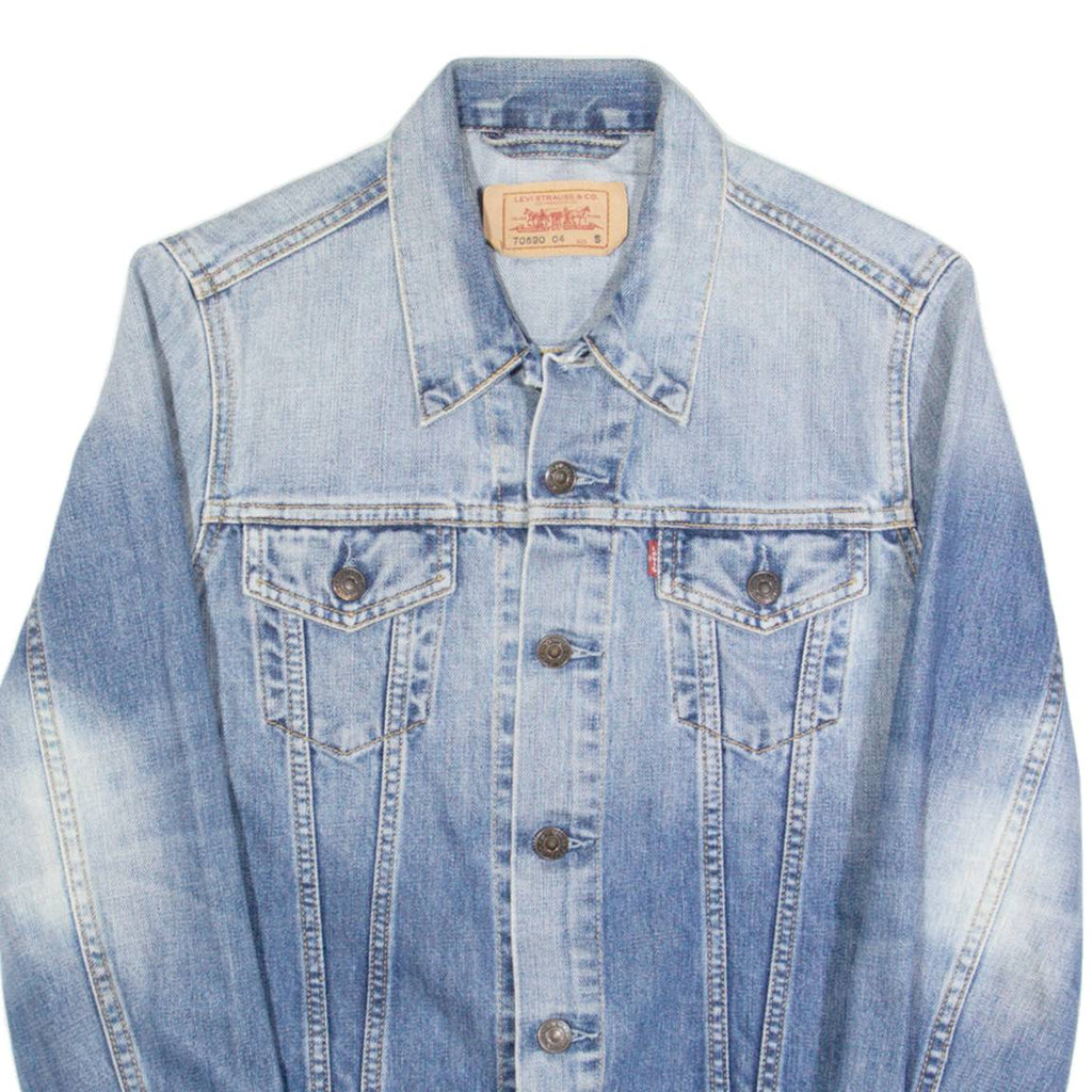 LEVI'S Womens Denim Jacket Blue S