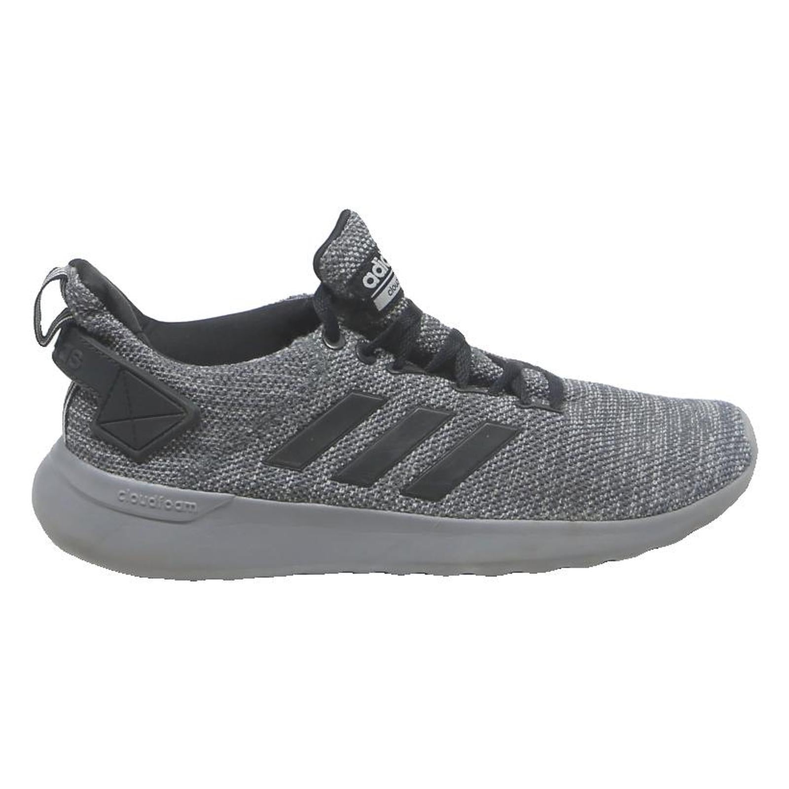 ADIDAS Lite Racer Mens Sneaker Trainers Grey Synthetic UK 8 Lightweight Comfort