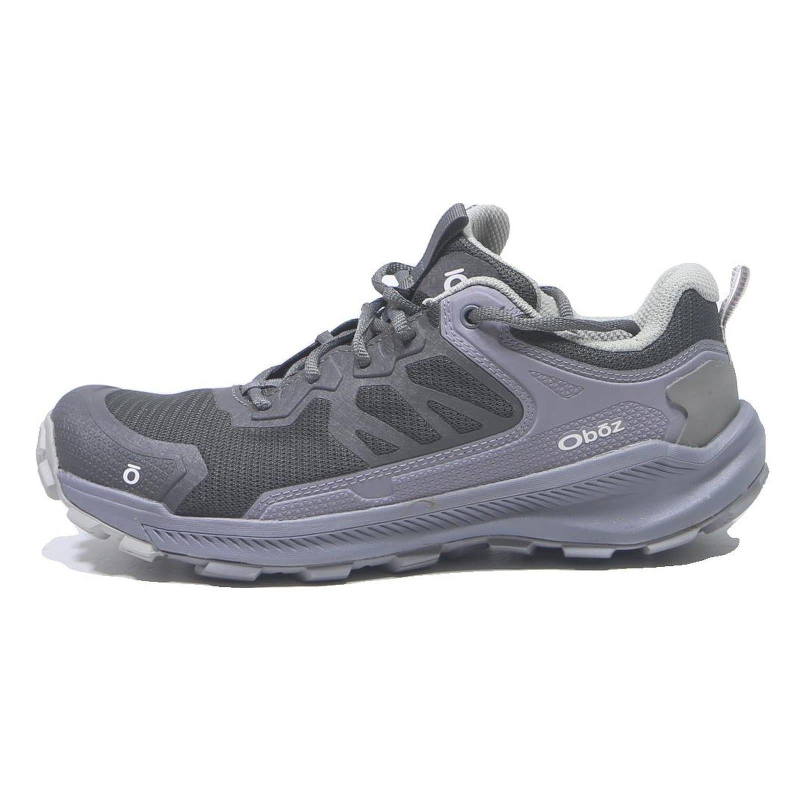 OBOZ Womens Trail Hiking Trainers Grey & Purple Polyester UK 7.5 Comfortable