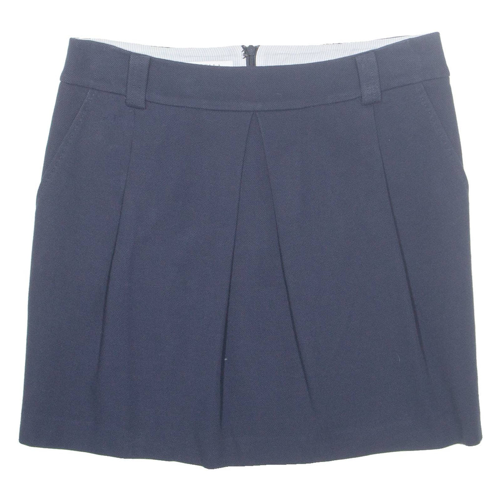 MARELLA Womens Straight Skirt Blue Short UK 12