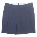 MARELLA Womens Straight Skirt Blue Short UK 12