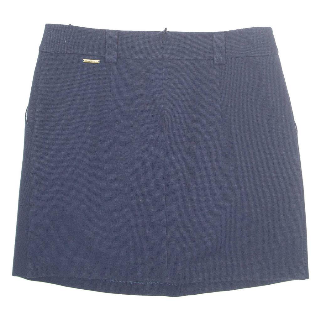 MARELLA Womens Straight Skirt Blue Short UK 12