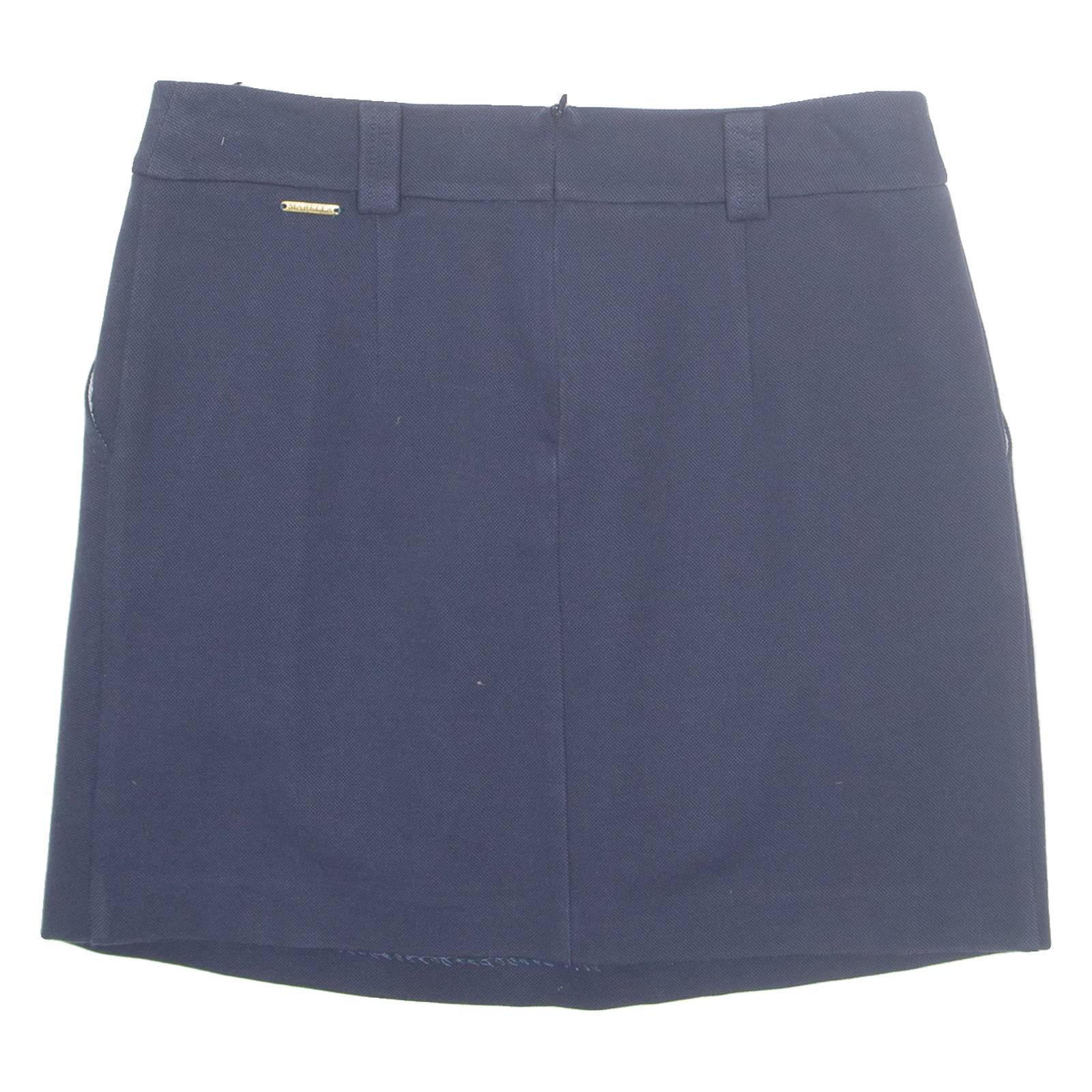 MARELLA Womens Straight Skirt Blue Short UK 12