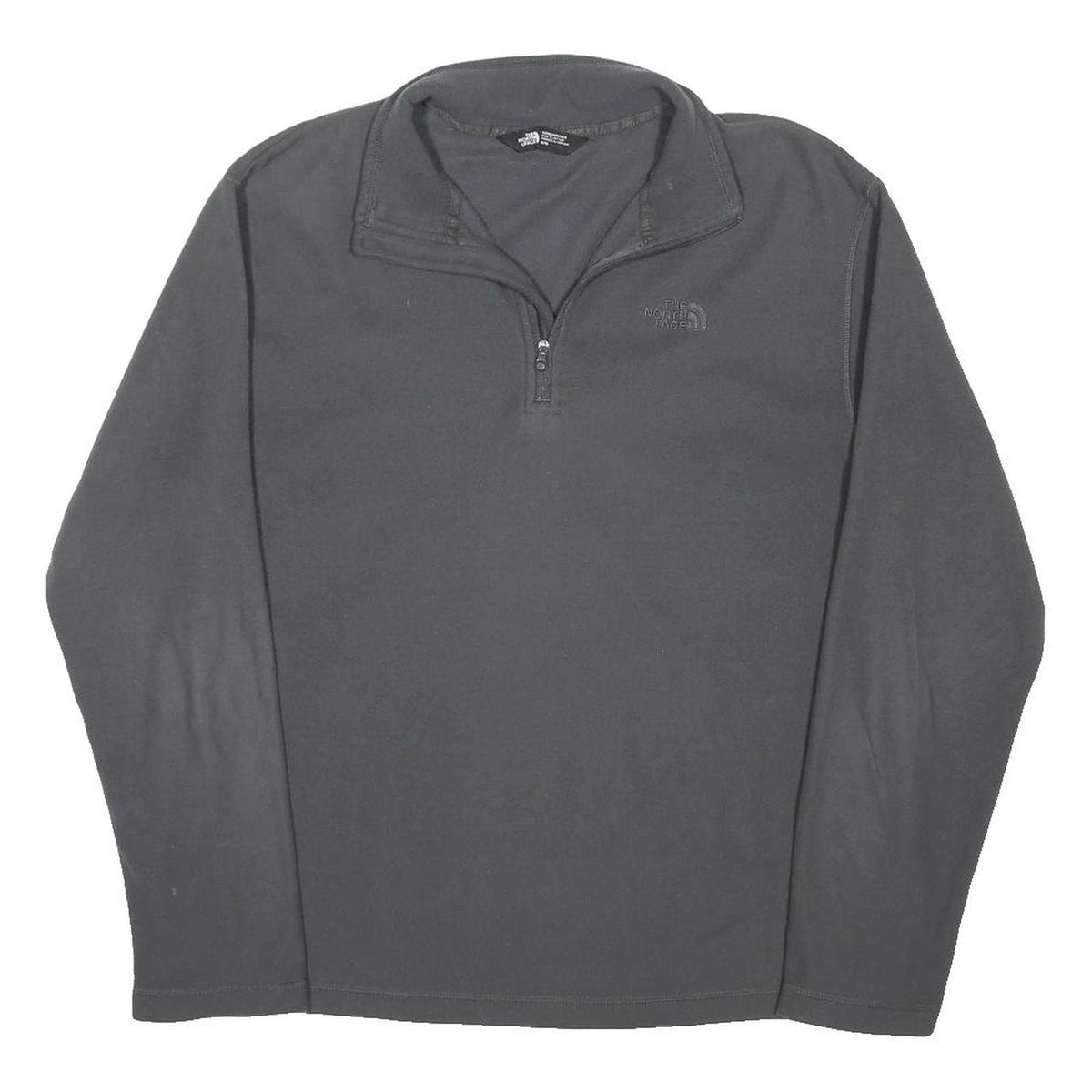 THE NORTH FACE Mens Grey Plain Pullover Crew Neck Basic Knit M Outdoor Layering