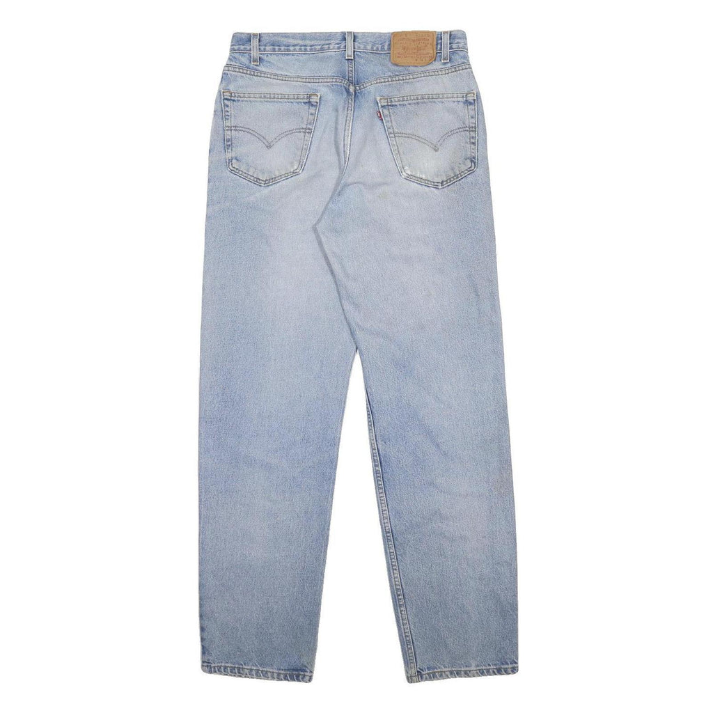 LEVI'S Mens Jeans Blue Relaxed Straight Denim Light W34 L34 Classic Zip Pockets