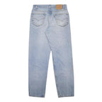 LEVI'S Mens Jeans Blue Relaxed Straight Denim Light W34 L34 Classic Zip Pockets