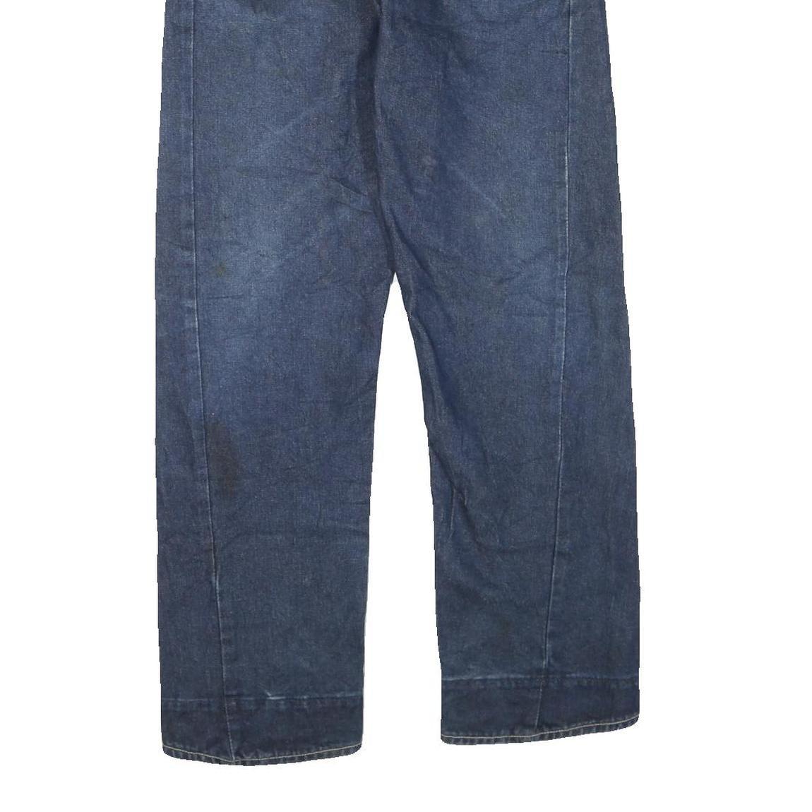 CONYCUNY DENIM Womens Regular Fit Blue Denim Jeans Zip W32 L32 Classic Pocketed