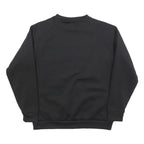 TOMMY SPORT Mens Black Crew Neck S Polyester Blend Sweatshirt Logo Print