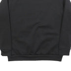 TOMMY SPORT Mens Black Crew Neck S Polyester Blend Sweatshirt Logo Print