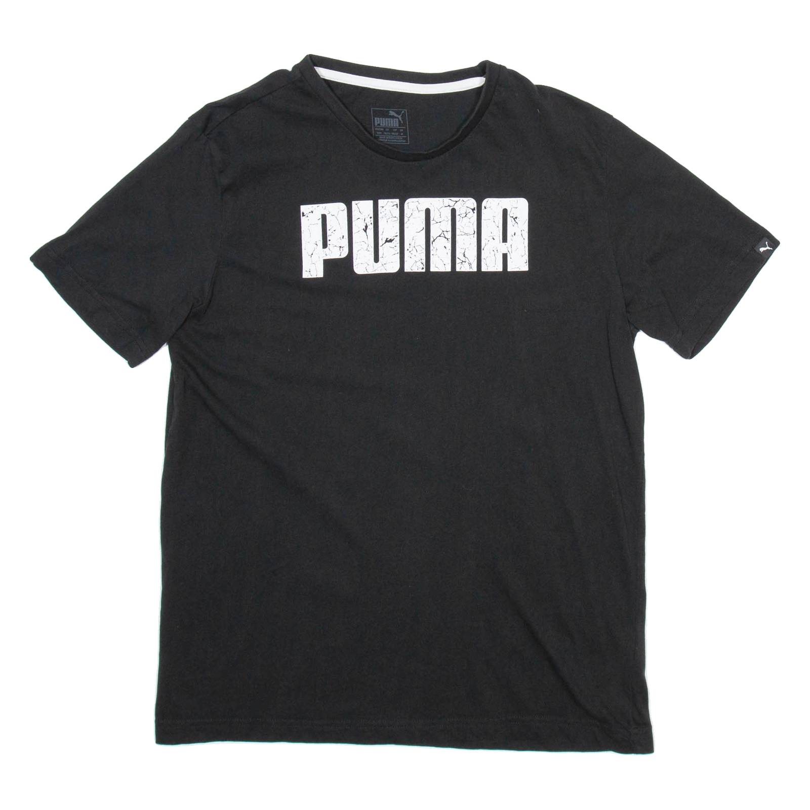 PUMA Mens T-Shirt Black M