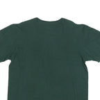 MAJESTIC Mens Green Oakland Athletics Graphic T-Shirt L Short Sleeve Crew Neck