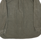 FIELD & STREAM Mens Green Plain Cotton Blend Shirt XL Long Sleeve Casual