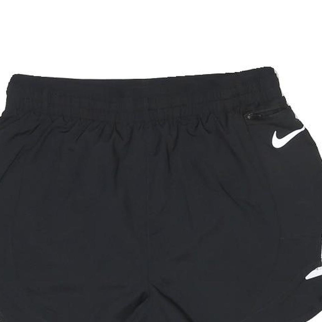 NIKE Womens Black Casual Running Shorts XS W24 Lightweight Sports Gym