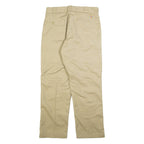 DICKIES Lined Mens Trousers Beige Relaxed Straight W34 L29
