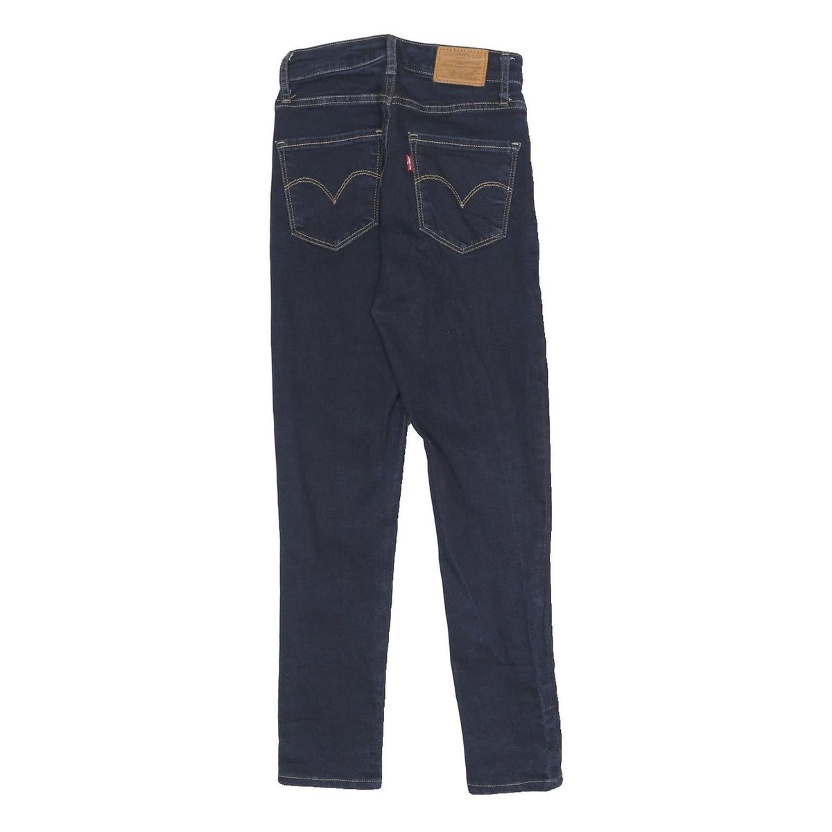 LEVI'S 721 BIG E Womens Jeans Blue Slim Skinny Denim W22 L25 Classic Style
