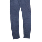 LEVI'S 512 Mens Slim Skinny Blue Denim Medium W29 L34 Cotton Jeans Zip