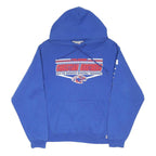 RUSSELL ATHLETIC Mens Blue Christian Brothers Hooded Pullover M Basketball