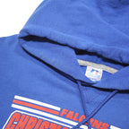RUSSELL ATHLETIC Mens Blue Christian Brothers Hooded Pullover M Basketball