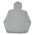 PUMA Mens Grey Pullover Hoodie L Cotton Blend Casual Sweatshirt
