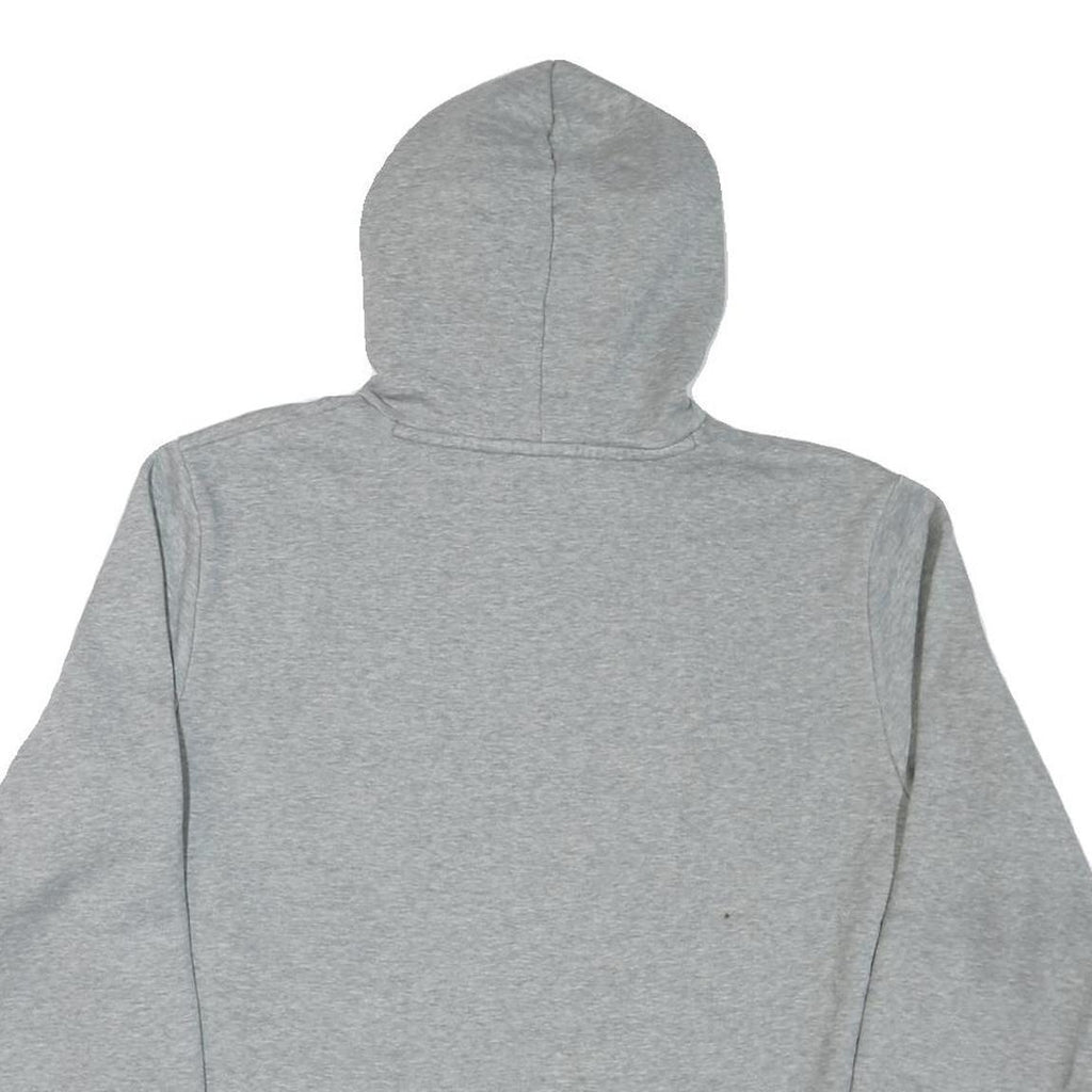 PUMA Mens Grey Pullover Hoodie L Cotton Blend Casual Sweatshirt