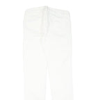 White Womens Slim Jeans Cotton Blend Zip W28 L28 Stylish Comfort Fit