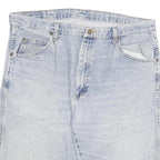 WRANGLER Mens Shorts Blue Denim Casual 2XL W36 Lightweight Relaxed Fit