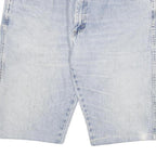 WRANGLER Mens Shorts Blue Denim Casual 2XL W36 Lightweight Relaxed Fit