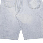 WRANGLER Mens Shorts Blue Denim Casual 2XL W36 Lightweight Relaxed Fit