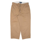 POLO RALPH LAUREN Philip Chino Mens Trousers Brown Regular Straight W35 L24