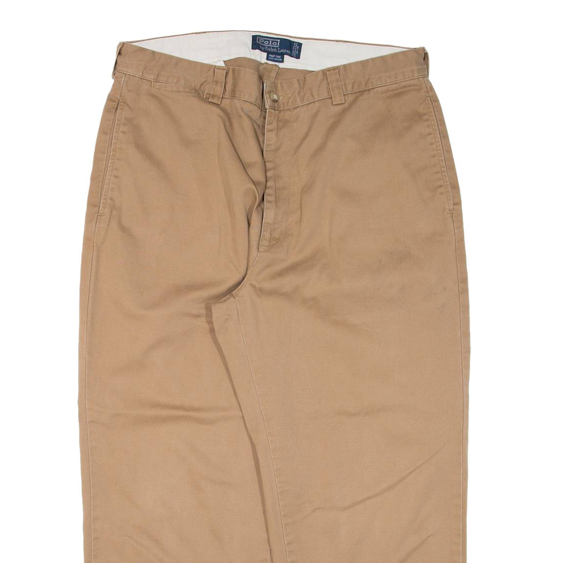 POLO RALPH LAUREN Philip Chino Mens Trousers Brown Regular Straight W35 L24
