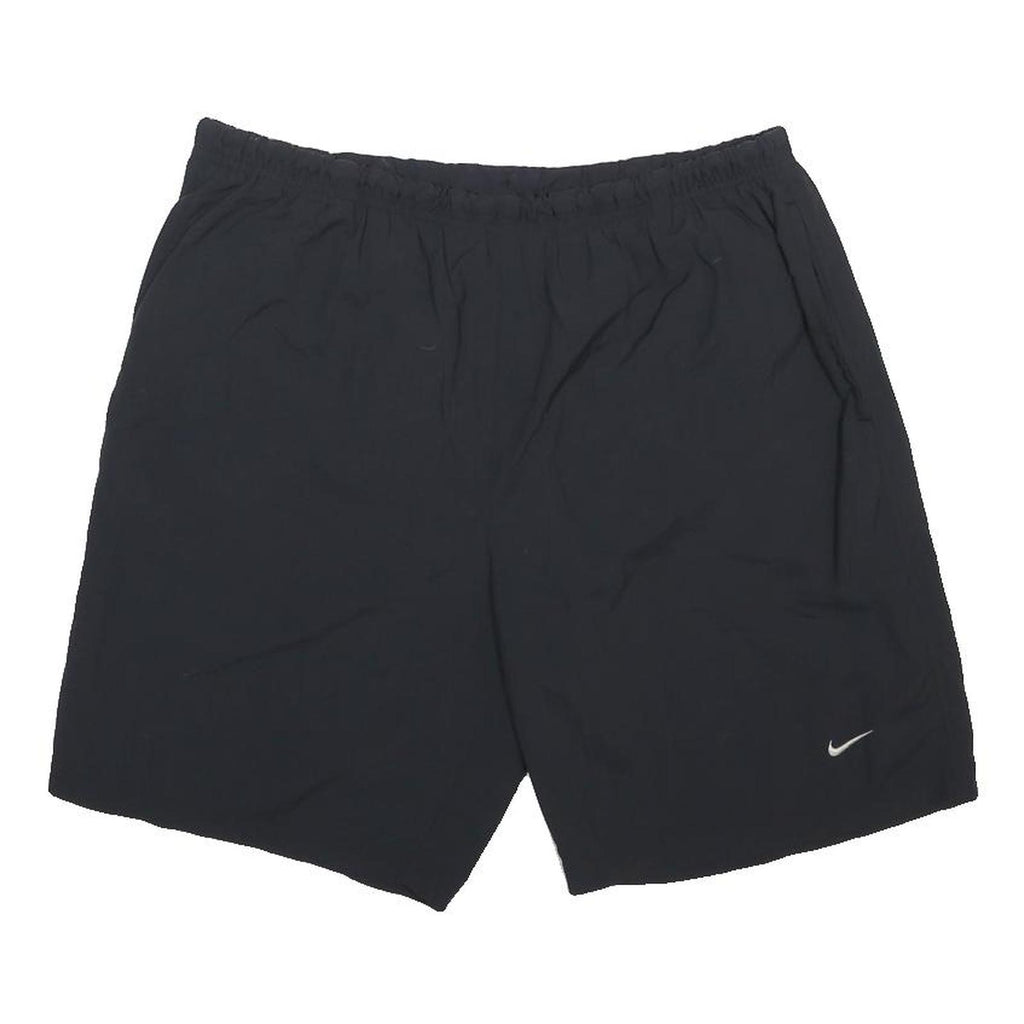 NIKE Mens Shorts Black Casual Plain M W32 Lightweight Nylon Sportswear