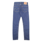 LEVI'S 510 Mens Jeans Blue Slim Skinny Denim Medium W30 L29 Stretch Zip Fly