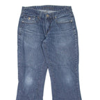 GUESS JEANS Womens Jeans Blue Regular Bootcut Stone Wash W31 L28