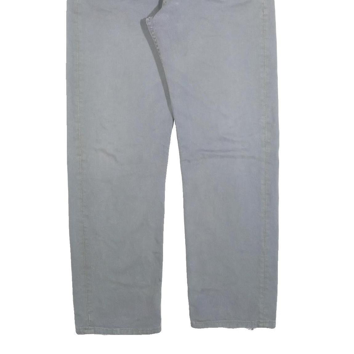 LEVI'S 501 Mens Regular Fit Straight Denim Light W36 L30 Classic Button Fly