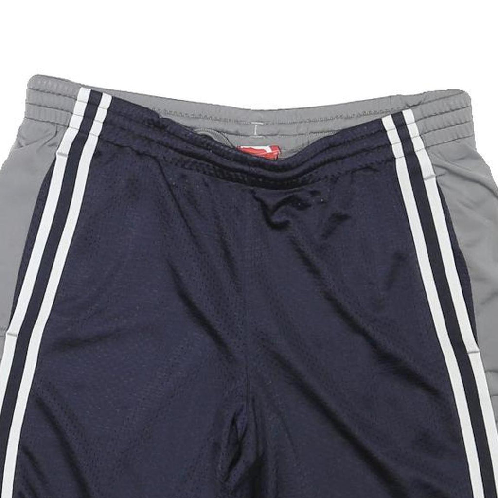 PUMA Mens Shorts Navy & Grey Sports Casual M W32 Polyester Blend