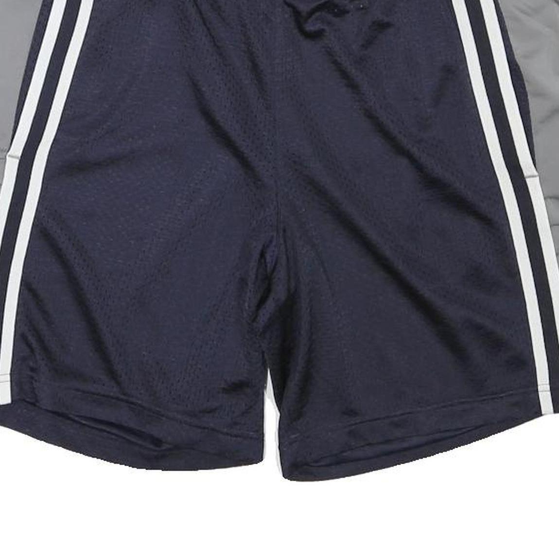 PUMA Mens Shorts Navy & Grey Sports Casual M W32 Polyester Blend