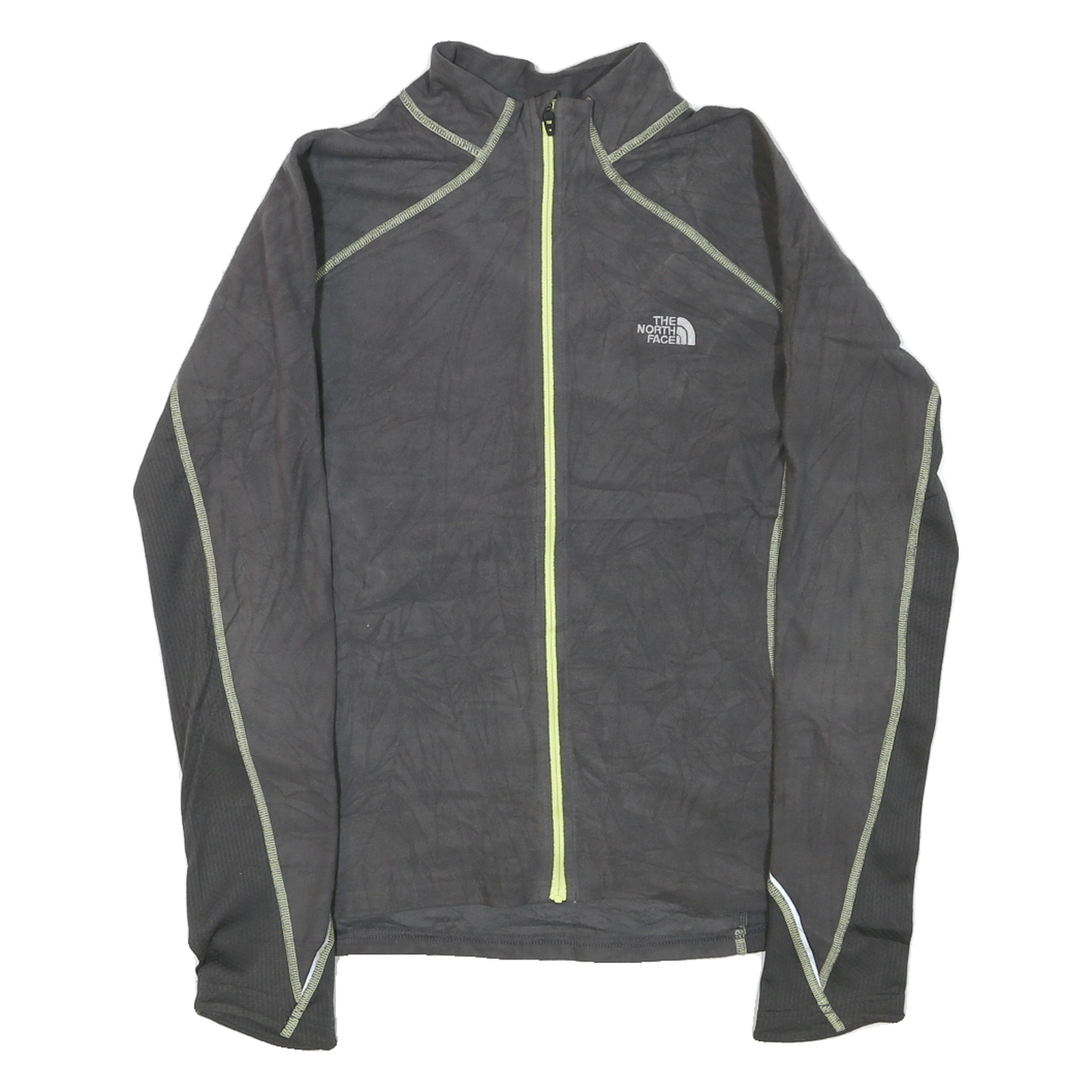 THE NORTH FACE Womens Black Jacket M Polyester Blend Flight Series Zip Athletic
