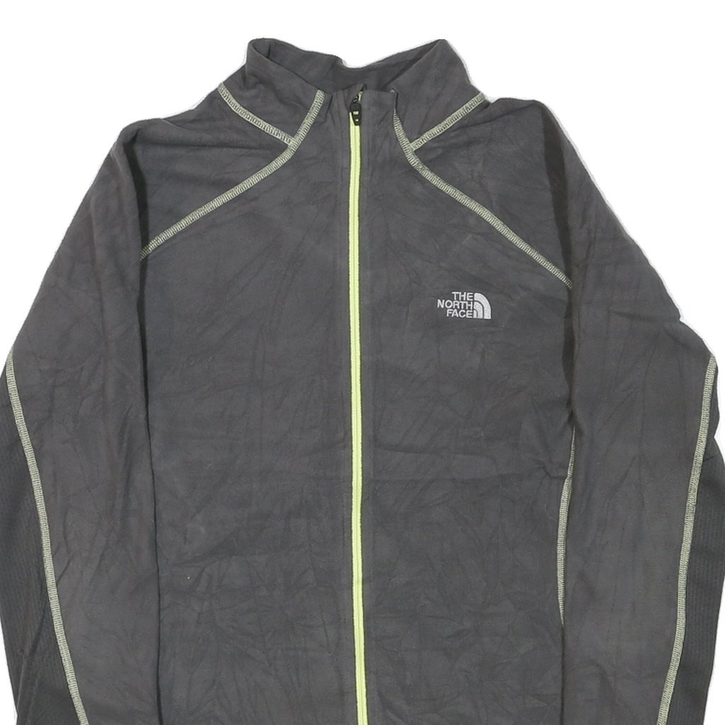 THE NORTH FACE Womens Black Jacket M Polyester Blend Flight Series Zip Athletic