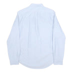 RALPH LAUREN Mens Blue Plain Shirt M Button Down Collar Long Sleeve Classic Fit