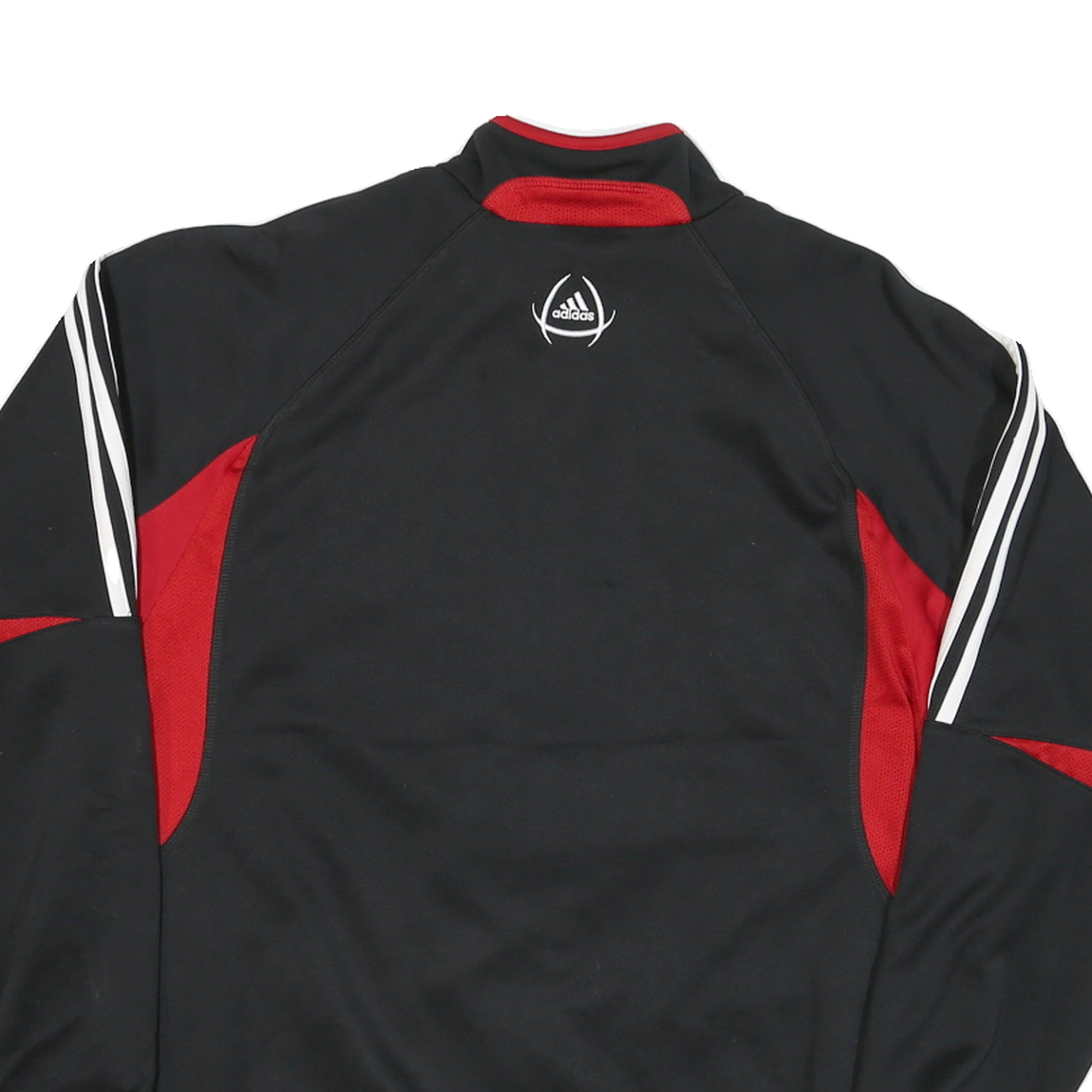 ADIDAS Mens Red & Black Nebraska-Omaha Maverick Wrestling Track Jacket M