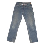 CARHARTT Mens Regular Fit Blue Denim Jeans W30 L30 Classic Zip Closure Casual