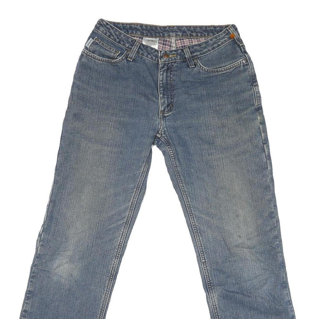 CARHARTT Mens Regular Fit Blue Denim Jeans W30 L30 Classic Zip Closure Casual