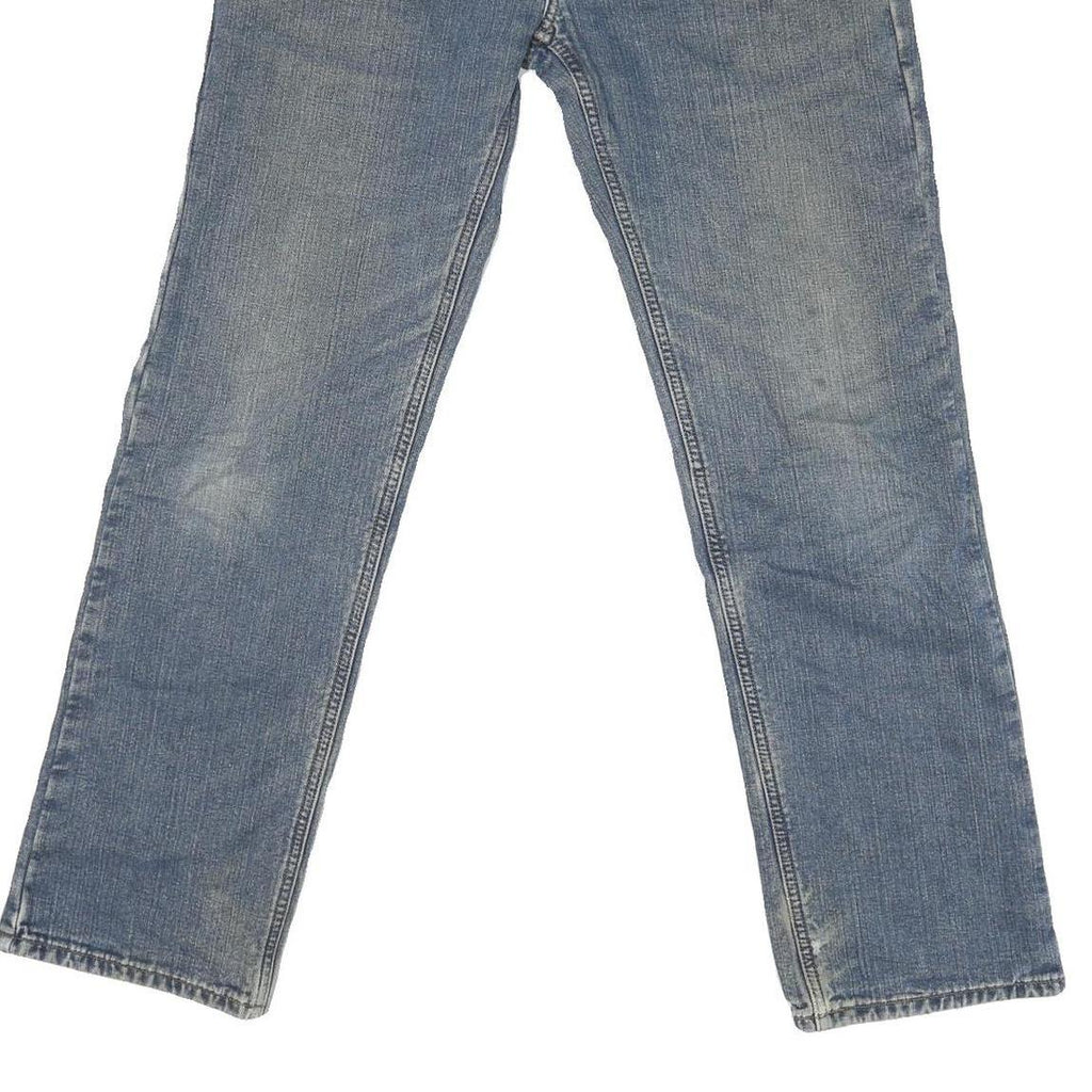 CARHARTT Mens Regular Fit Blue Denim Jeans W30 L30 Classic Zip Closure Casual