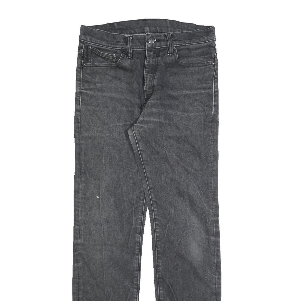 CARHARTT Mens Slim Black Jeans Denim W31 L32 Zip Classic Fit Casual Streetwear