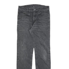 CARHARTT Mens Slim Black Jeans Denim W31 L32 Zip Classic Fit Casual Streetwear