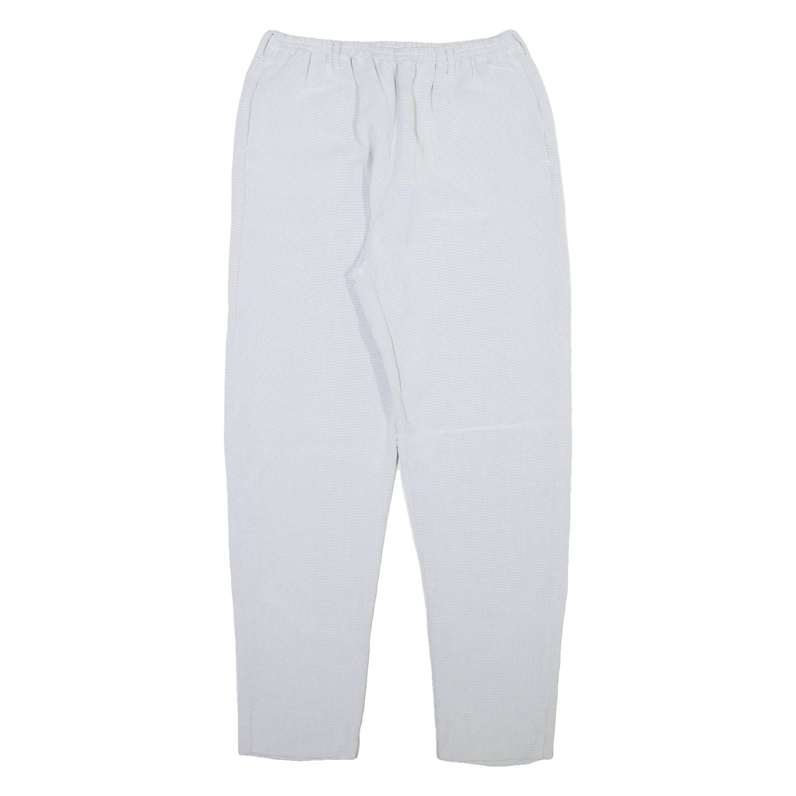 ARMANI JEANS Womens Trousers Grey Relaxed Tapered W26 L27