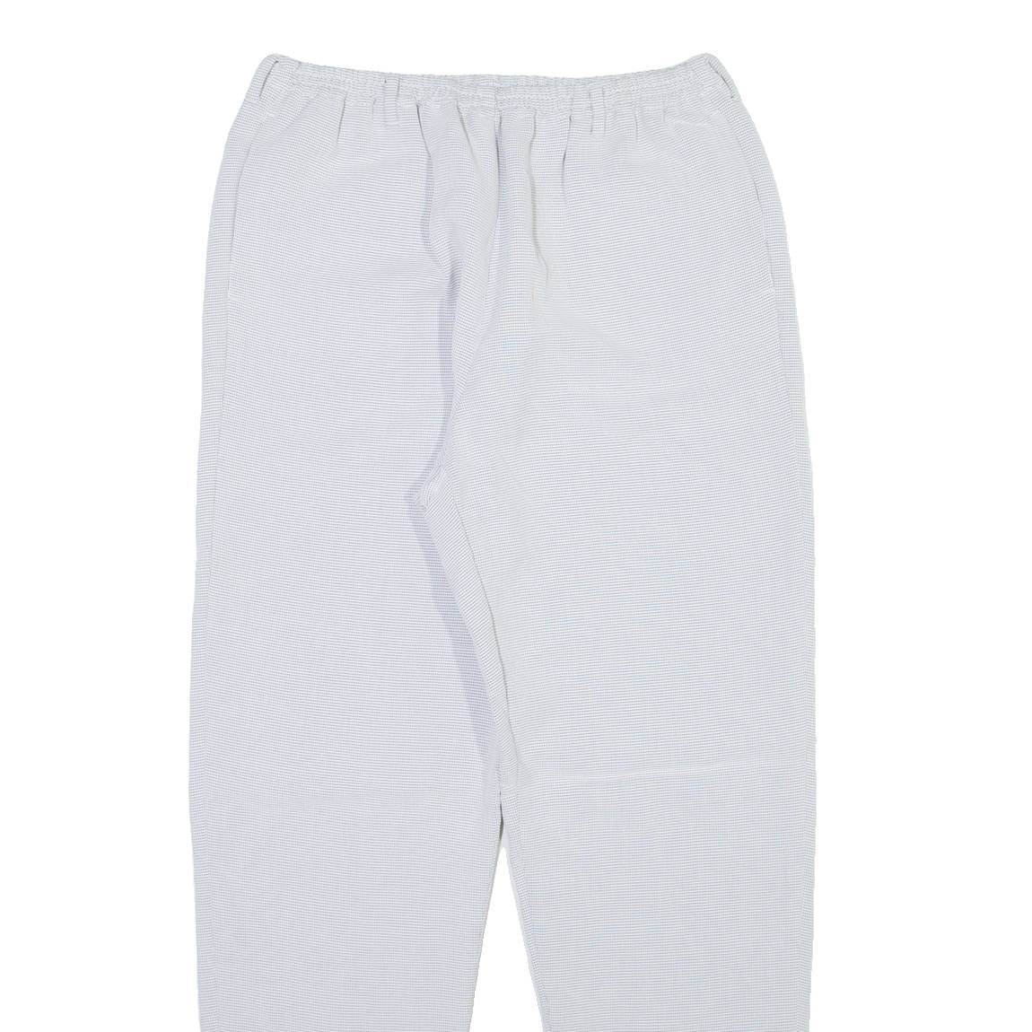 ARMANI JEANS Womens Trousers Grey Relaxed Tapered W26 L27