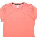 UNDER ARMOUR Womens Coral Running T-Shirt S Short Sleeve Crew Neck Performance