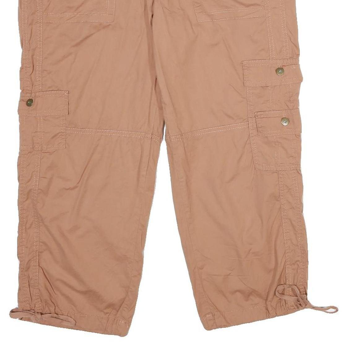 APT 9 Womens Shorts Beige Cargo UK 14 W36 Cotton Blend Practical Comfort